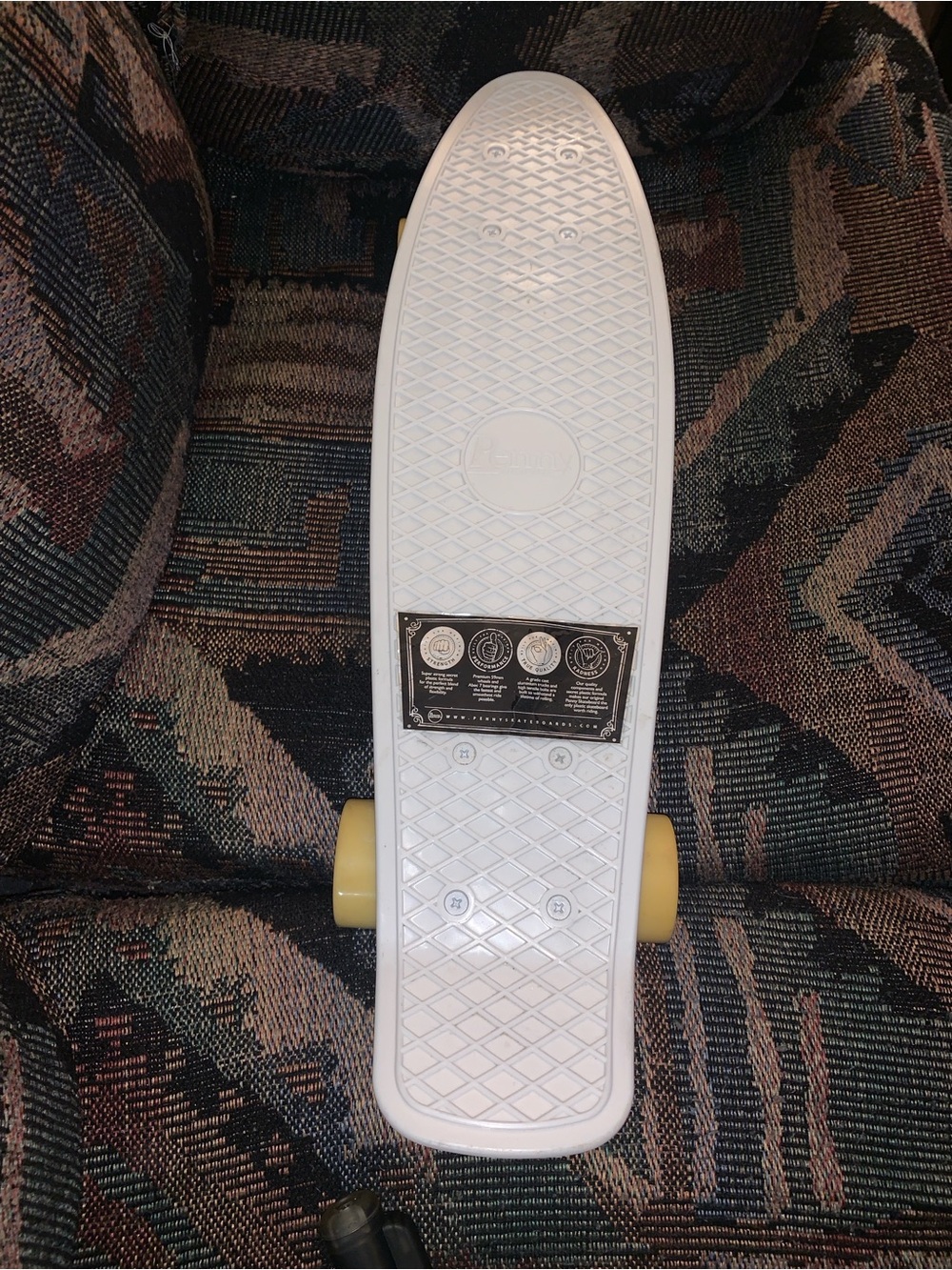 White Penny Skateboard